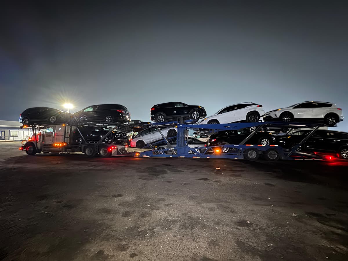 Prairie Auto Transport vehicle shipment 3